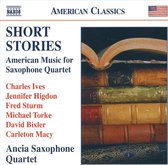 Ancia Saxophone Quartet - Short Stories (CD)