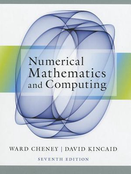 Numerical mathematics and computing 9781133103714 e ward cheney