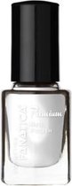 Cosmetica Fanatica - Premium Nagellak - wit parelmoer - flesje met 12 ml. inhoud - nummer 101