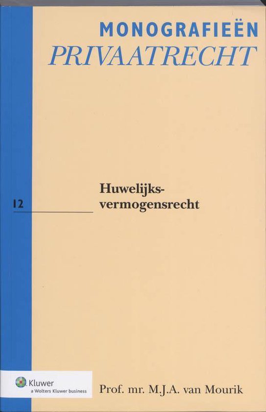Huwelijksvermogensrecht - cover