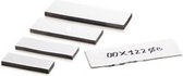 Magnetische etiketten wit (20mm x 65mm) 100 stuks