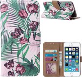 Xssive Hoesje voor Apple iPhone 7 Plus / 8 Plus - Book Case - Tulpen