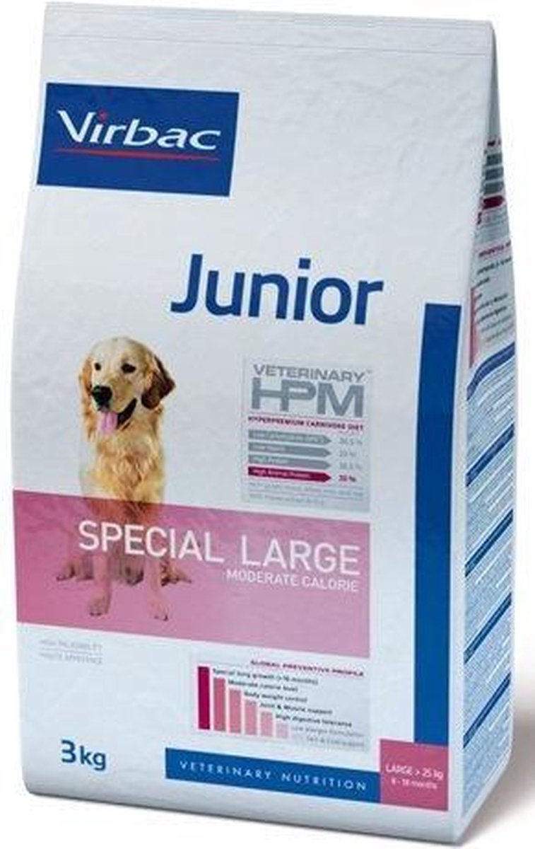 Virbac HPM Junior Dog special large 3kg