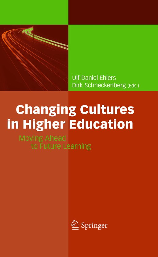 Changing Cultures in Higher Education - cover
