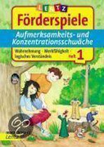 Aufmerksamkeits- und Konzentrationsschwäche 1. Lentz Förderspiele