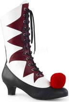 Funtasma Enkellaars -40 Shoes- IT-120 US 10 Wit/Rood