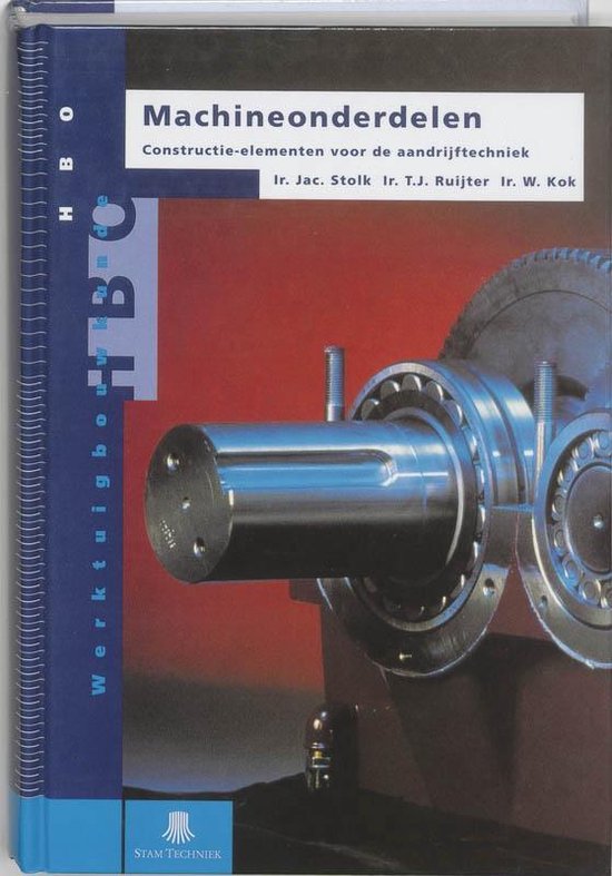 Cover van het boek 'Machineonderdelen / druk 24' van T.J. Ruijter en Jill Stolk