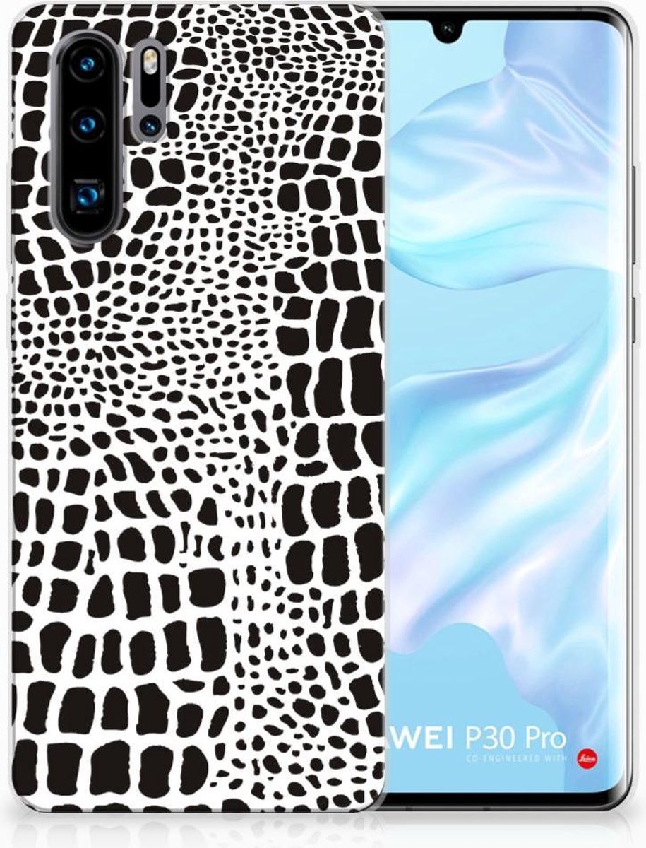 Huawei P30 Pro TPU Hoesje Slangenprint