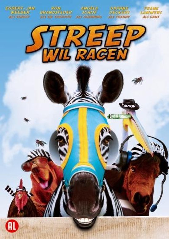 Cover van de film 'Streep Wil Racen'