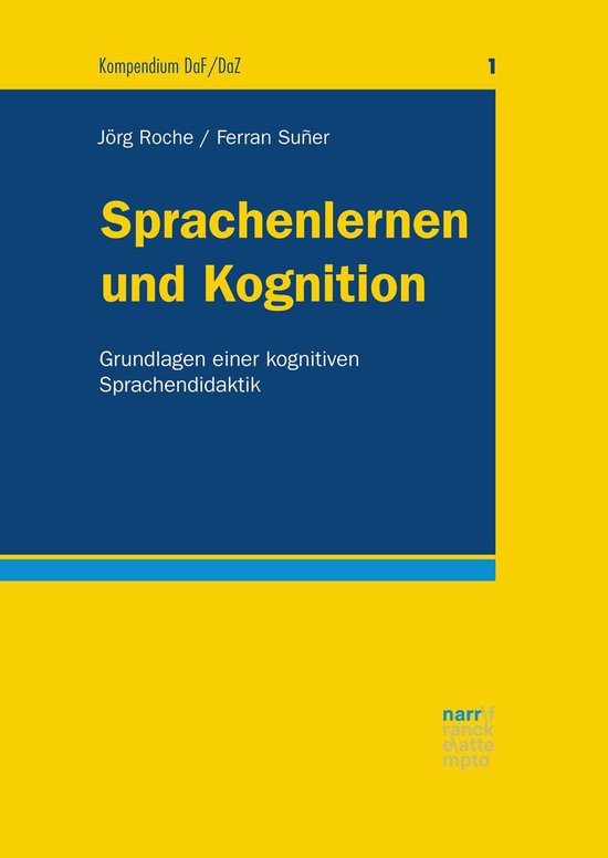 Kompendium DaF/DaZ 1 - Sprachenlernen und Kognition - cover