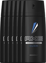 AXE Click Deodorant - 6 x 150 ml - Voordeelverpakking