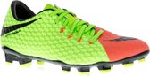 Nike Hypervenomx Phelon III FG  Voetbalschoenen - Maat 42 - Mannen - lime groen/oranje/zwart