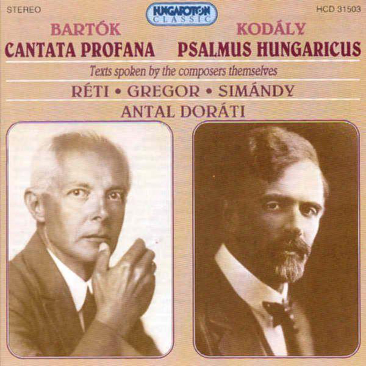 Cantata Profana / Psalmus Hung
