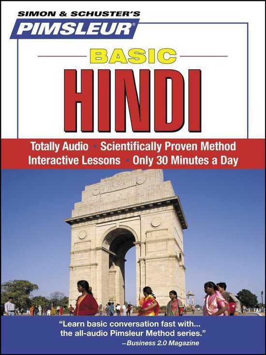 Pimsleur Hindi Basic Course Level 1 Lessons 1 10 Cd Pimsleur 9780743552561 Boeken 3735