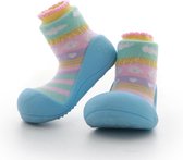 Attibebe blauw babyschoenen, maat  20