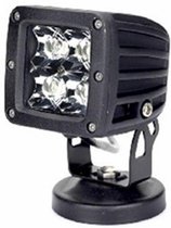 LED SPOT - 12W  - 4 LED - WIT incl. 4 filters - OFF-ROAD