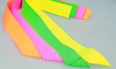 Partijlinten - Partijlint - Partijlintjes set van 10 stuks | Neon roze | 4 nieuwe Neon Kleuren