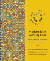 Modern dutch coloring book