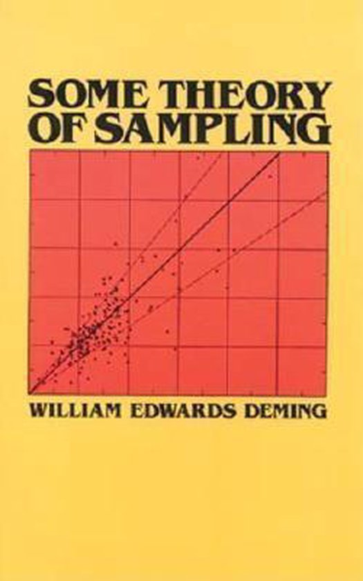 Some Theories of Sampling | 9780486646848 | W.Edwards Deming | Boeken | bol