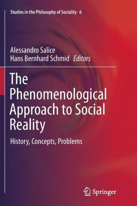 Studies in the Philosophy of Sociality6-The Phenomenological ... - cover