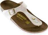 Birkenstock Gizeh Slippers - Maat 38 - Meisjes - wit