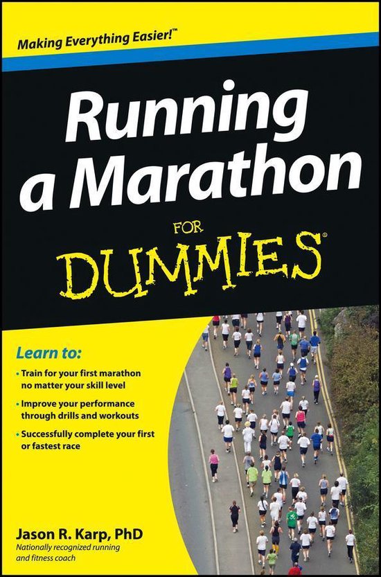 Running a Marathon For Dummies - cover