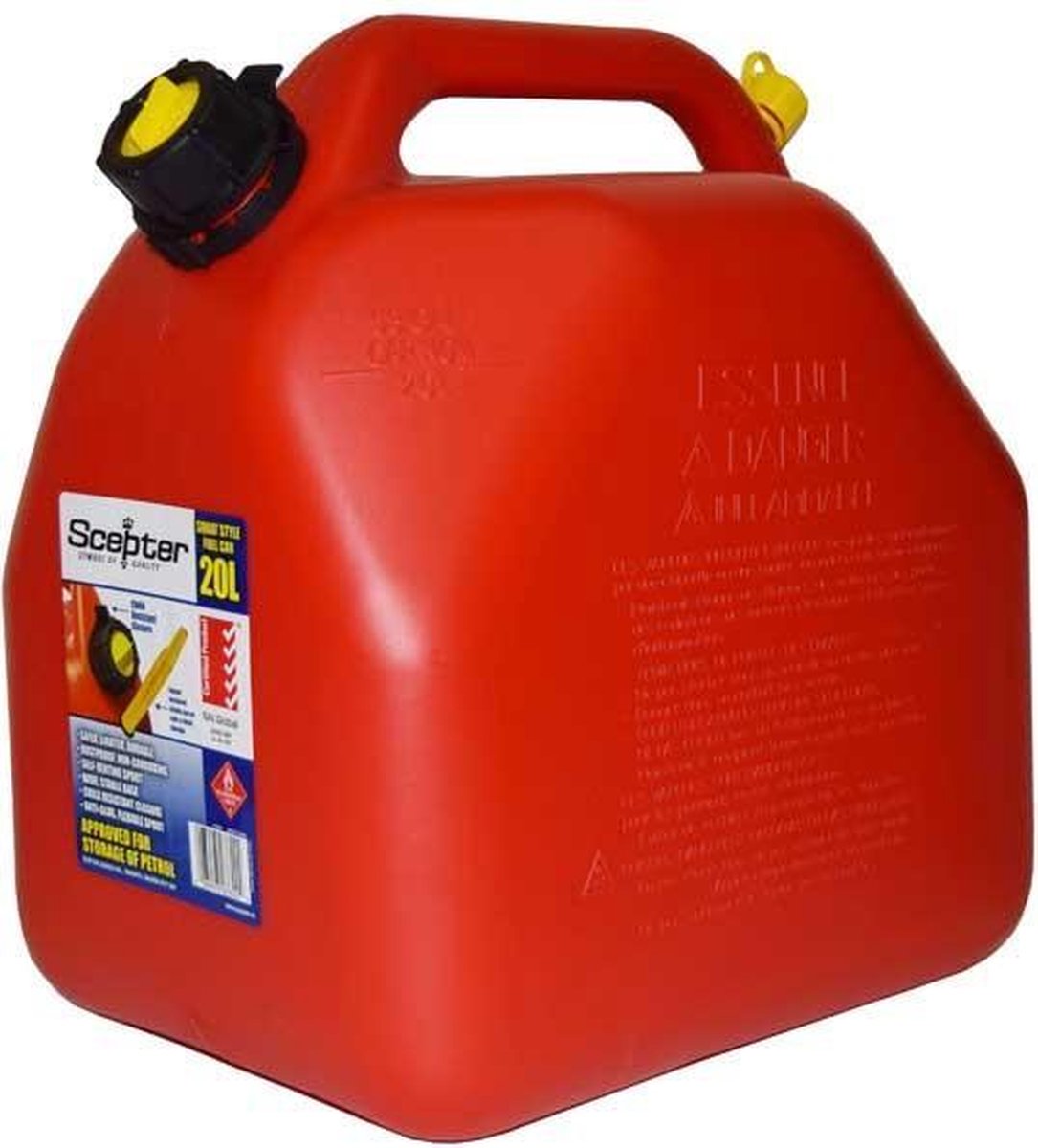 Scepter 20 liter benzine Jerrycan | bol.com