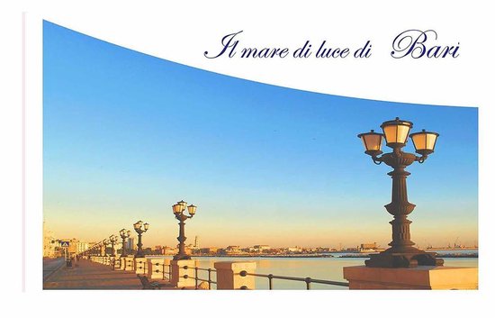 Il mare di luce di Bari - cover