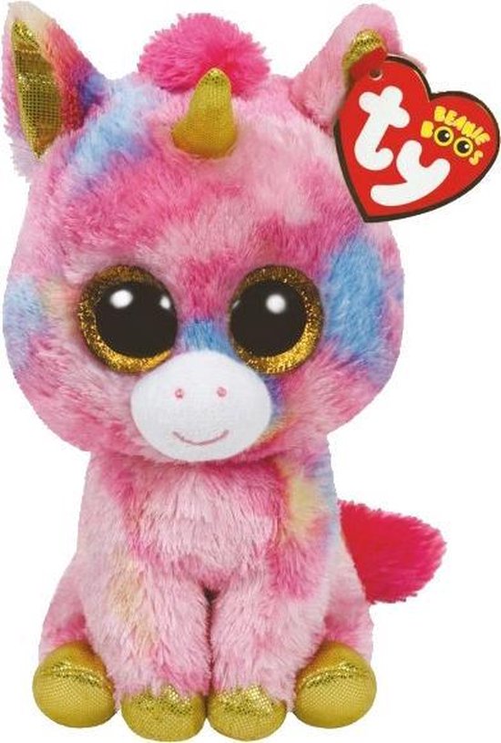 Ty Beanie Buddy Fantasia Unicorn 24cm - Peluche | bol