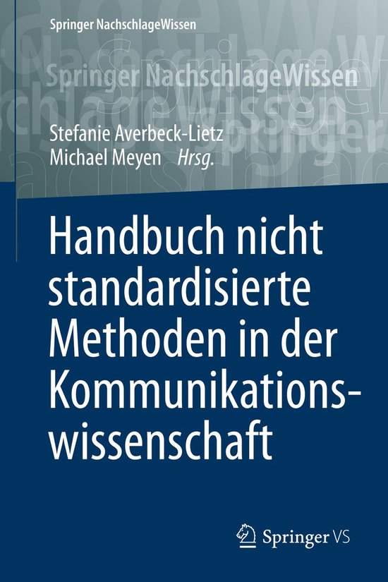 Social Science and Law (German Language) - Handbuch nicht st ... - cover