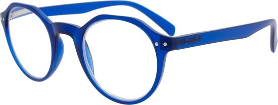 Icon Eyewear KCE355 Avon Leesbril +1.00 – Mat blauw
