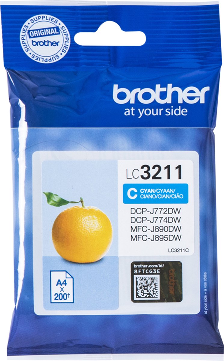 Brother LC-3211 Cartridge Cyaan
