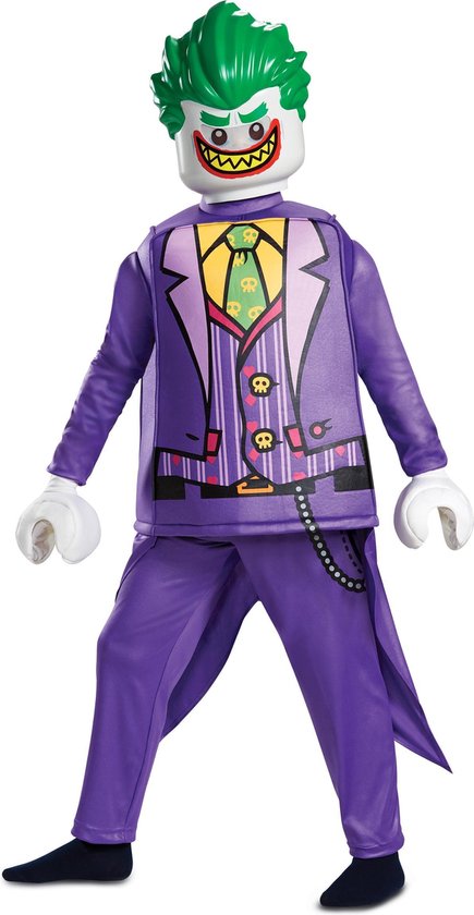 DISGUISE - Luxe Lego Joker kostuum voor kinderen - 110/128 (4-6 jaar) -  Kinderkostuums | bol.com