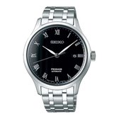 Seiko Presage SRPC81J1 horloge heren - zilver - edelstaal