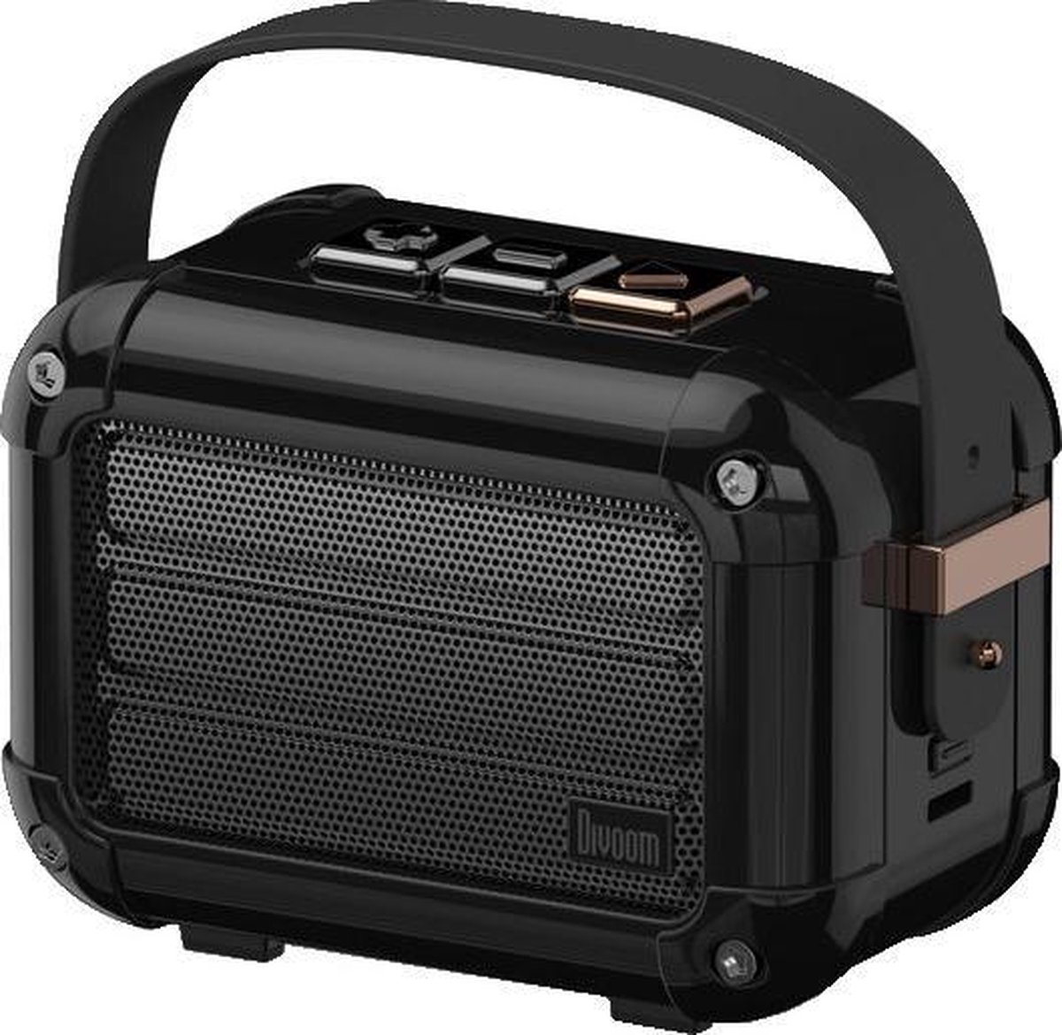 Radio Haut-Parleur Bluetooth Divoom Macchiato Wireless Speaker - Zwart |  bol.com