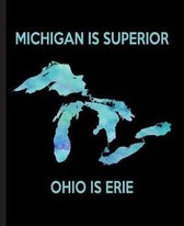 Michigan is Superior Ohio is Erie