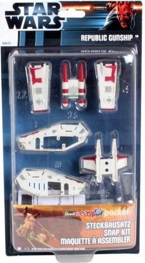 Revell Star Wars Easykit Pocket Model Snap Kits Republic
