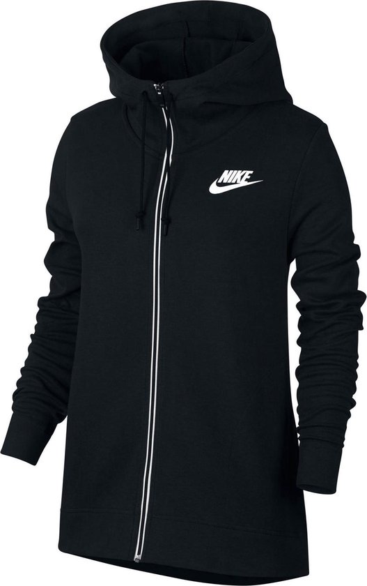 Nike Sportswear Advance 15 Hoodie Sweatvest Dames Sporttrui - Maat S -  Vrouwen - zwart | bol.com