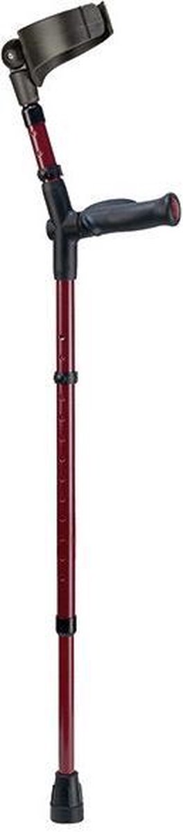 Goedkoopste Ossenberg Elleboogkrukken Anatomisch Handvat Per Paar Rood