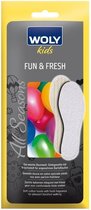 Woly fun & Fresh Kids - badstof inlegzool - maat 29/30