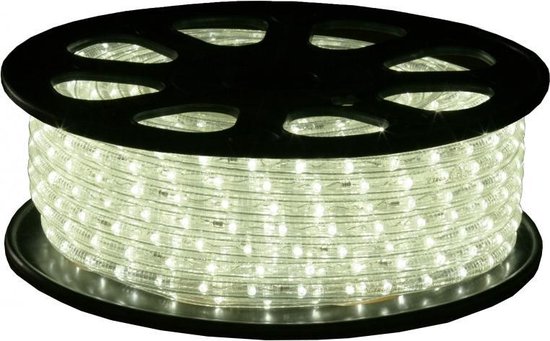 Verbeteren Bulk Worden LED Lichtslang - 44 meter - koud wit - 220V IP44 | bol.com
