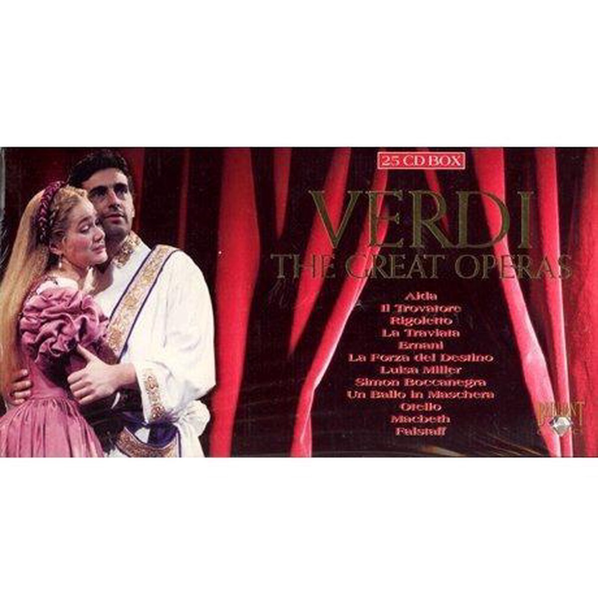 The Great Operas Verdi, various artists | CD (album) | Muziek