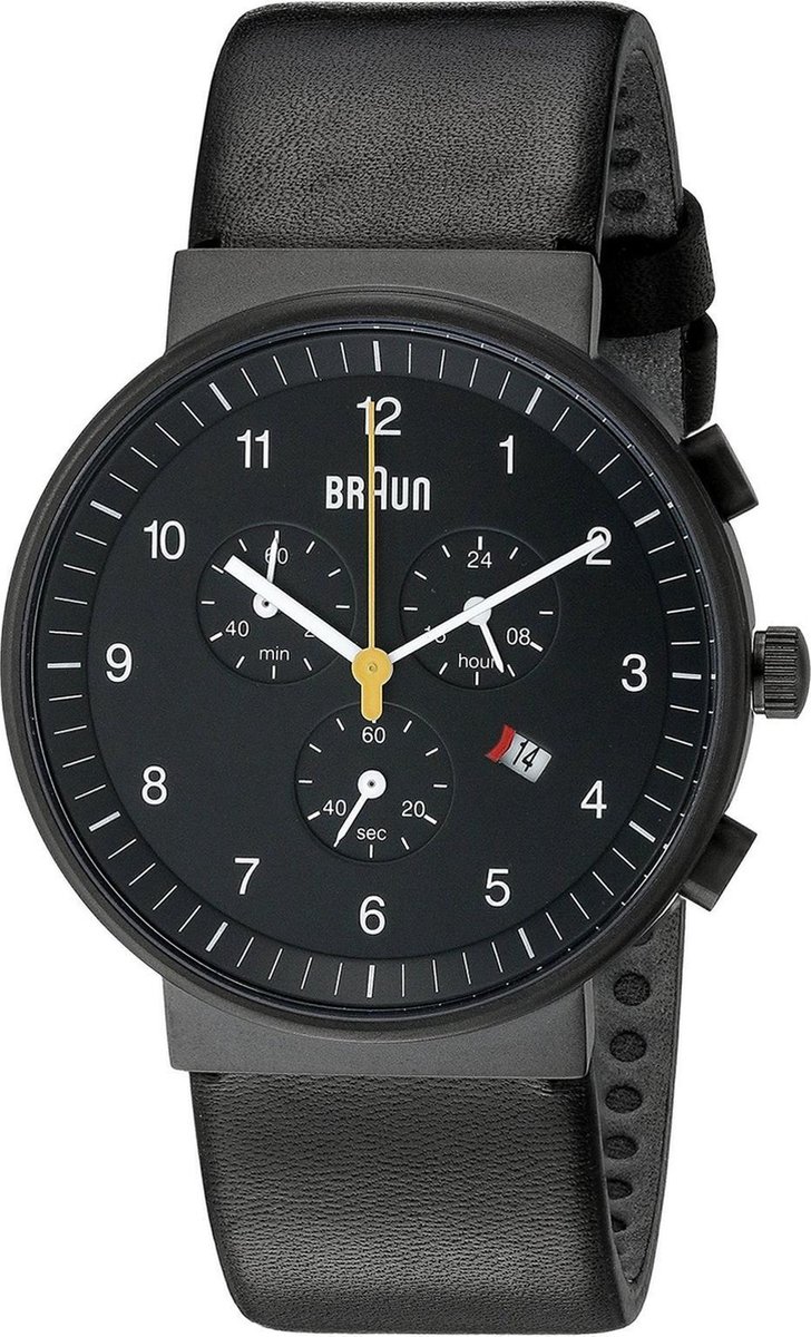Braun classic gent crono BN0035BKBKG Man Quartz horloge