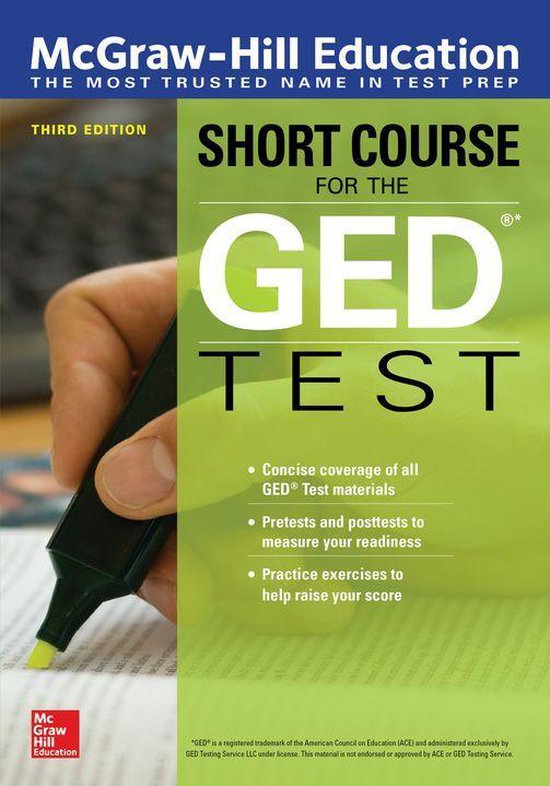 McGraw-Hill Education Short Course for the GED Test, Third E ... - cover