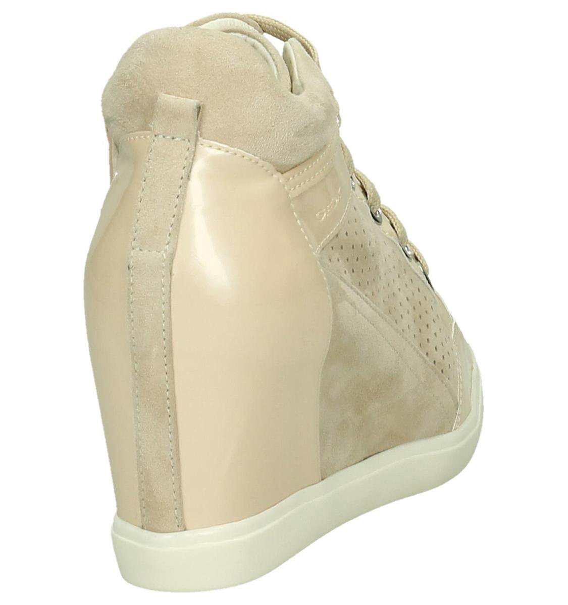 Geox - D 7267 C - Sneaker met sleehak - Dames - Maat 39 - Roze - A55T  -Skin/Lt.Beige... | bol.com