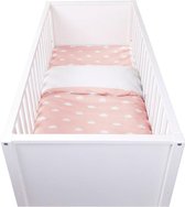 Donsovertrek + Kussensloop Snoozy Clouds Roze