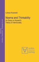 Noema and Thinkability: An Essay on Husserl's Theory of Intentionality