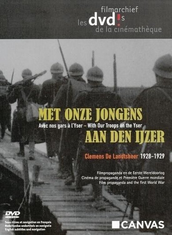 Cover van de film 'Met Onze Jongens Aan Den Ijzer'