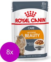 Royal Canin Fhn Adult Intense Beauty Mp Pouch - Kattenvoer - 8 x 12x85 g