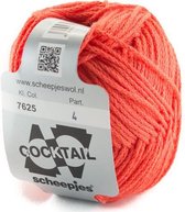 Scheepjes Cocktail roze-perzik 7625 - PAK MET 5 BOLLEN a 50 GRAM. KL.NUM. 3.